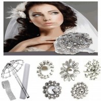 Large Round Brooch Bouquet Kit