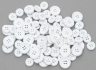 Buttons - White