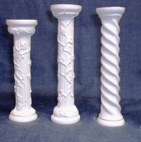 Cake Pillars Plaster