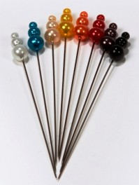Hat Pins 9cm Pin with 18mm x 8mm Head