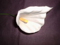 Polyester Calla Lilly