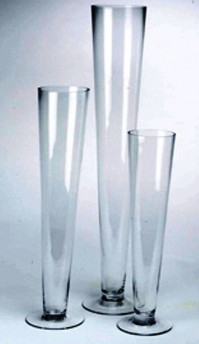 Glass Cone Vase