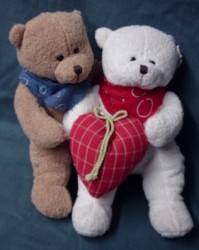 Teddy Bears with Heart