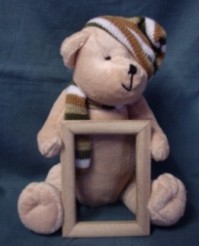 Teddy Bear with Picture Frame