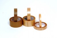 Adhesive Vinyl Tape - Clear and Brown - 66m Rolls