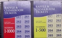 Raffle and Cloakroom Tickets